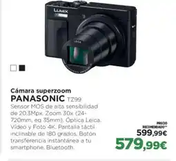 El Corte Inglés PANASONIC Cámara superzoom oferta