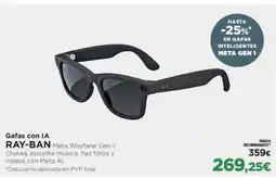 El Corte Inglés RAY-BAN Gafas con IA oferta