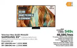 El Corte Inglés SAMSUNG 55" Televisor Neo QLED MiniLED oferta