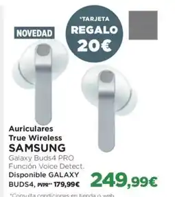 El Corte Inglés SAMSUNG Auriculares True Wireless oferta
