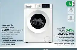 El Corte Inglés BEKO Lavadora de carga frontal oferta