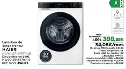 El Corte Inglés HAIER Lavadora de carga frontal oferta
