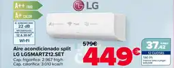 Carrefour LG Aire acondicionado split LGSMARTZ12.SET oferta