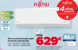 Carrefour FUJITSU Aire acondicionado split ASY35-KN oferta