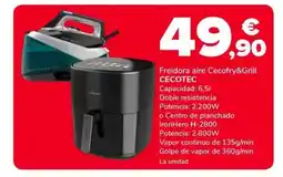 Supeco CECOTEC Freidora aire Cecofry&Grill oferta