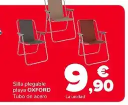Supeco OXFORD Silla plegable playa oferta