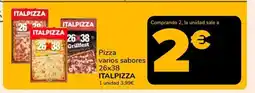 Supeco ITALPIZZA Pizza varios sabores oferta