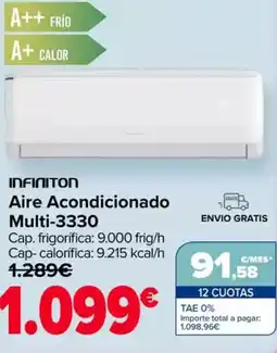 Carrefour INFINITON Aire Acondicionado Multi-3330 oferta