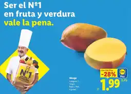 Lidl Mango oferta