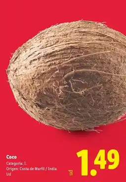 Lidl Coco oferta