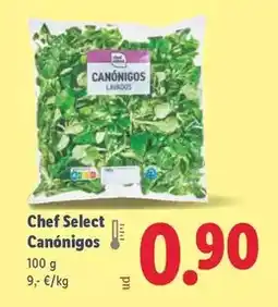 Lidl Chef select - canónigos oferta