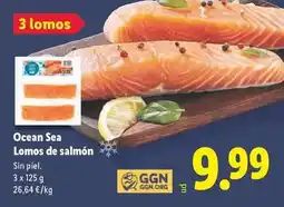 Lidl Ocean sea - lomos de salmon oferta