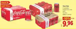 Lidl Coca-cola - 3 variedades: original, zero o zero zero oferta