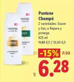 Lidl Pantene - champú oferta