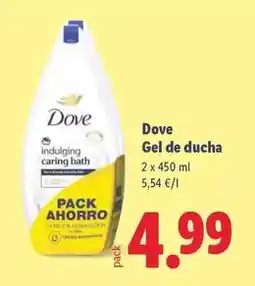 Lidl Dove - gel de ducha oferta