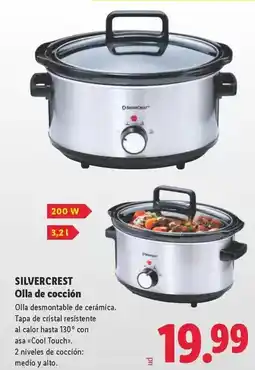 Lidl Silvercrest - olla de coccion oferta