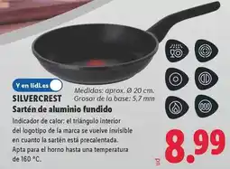 Lidl Silvercrest - sarten de aluminio fundido oferta