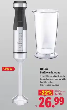 Lidl Ufesa - batidora de mano oferta