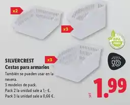Lidl Silvercrest - cesta para armarios oferta