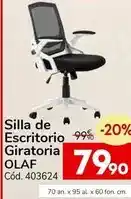 Conforama Silla de escritorio giratoria olaf oferta