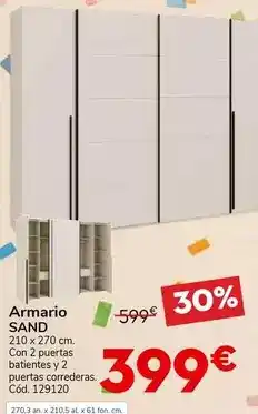 Conforama Armario sand oferta