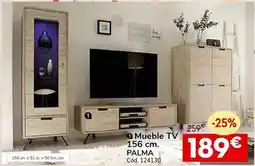 Conforama Mueble tv 156 cm palma oferta