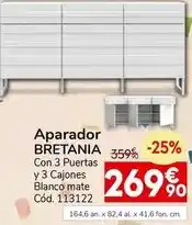 Conforama Aparador bretania oferta
