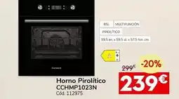 Conforama Corberó - horno pirolitico cchmp1023n oferta