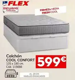 Conforama Flex - colchón cool confort oferta