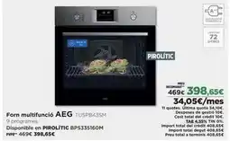El Corte Inglés Aeg - forn multifunció tu59pb43sm oferta