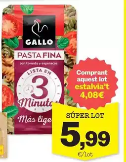 Sorli Gallo - pasta fina oferta