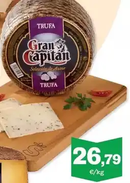 Sorli Gran capitán - formatge amb tòfona oferta