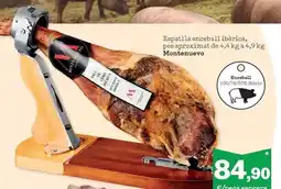 Sorli Montenuevo - espatlla enceball ibèrica oferta