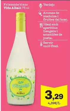 Sorli Viña albali - frizzante blanc oferta