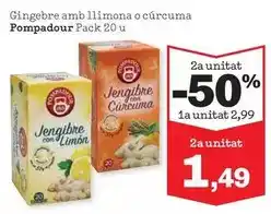 Sorli Pompadour - ginebre amb llimona o curcuma oferta