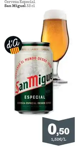 Sorli San miguel - cervesa especial oferta