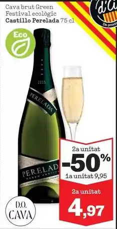 Sorli Brut - cava green pesciuga ecológica castillo perleada oferta