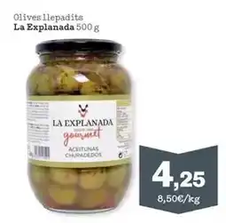 Sorli La explanada - olives llegadits oferta