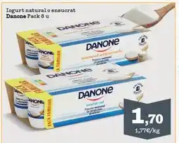 Sorli Danone - iogurt natural o ensucrat oferta
