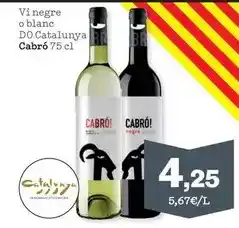 Sorli Vi negre o blanc do catalunya oferta