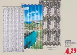 Lidl Livarno - cortina de ducha oferta