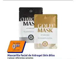 Action Mascarilla facial de hidrogel Skin Bliss oferta