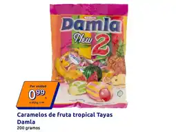 Action DAMLA Caramelos de fruta tropical Tayas oferta