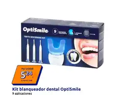 Action OPTISMILE Kit blanqueador dental oferta