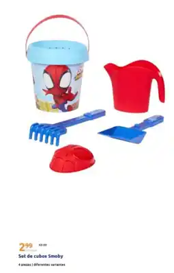 Action Set de cubos Smoby oferta