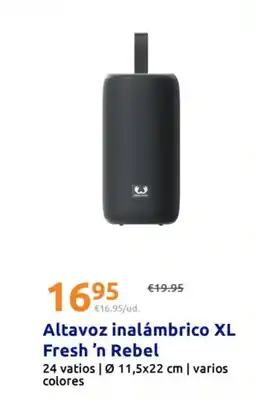 Action FRESH 'N REBEL Altavoz inalámbrico XL oferta