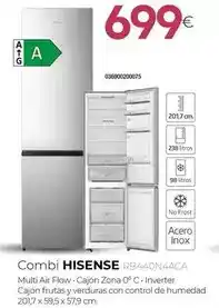 Tien 21 Hisense - combi rb44on4aca oferta