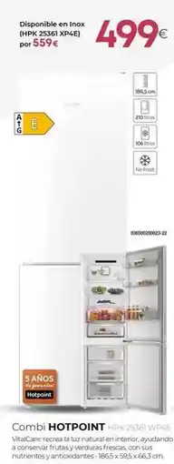 Tien 21 Hotpoint - combi oferta