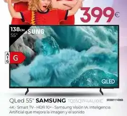Tien 21 Samsung - qled 55 tq55q75fauxxc oferta