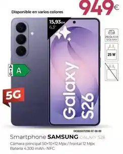 Tien 21 Samsung - smartphone galaxy s26 oferta